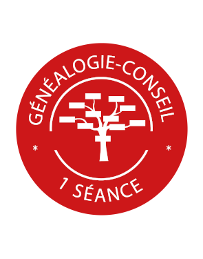 logo - 1 séance de conseil en généalogie